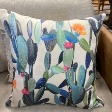 Load image into Gallery viewer, Colorful Cacti with Flowers Pillow Collection
