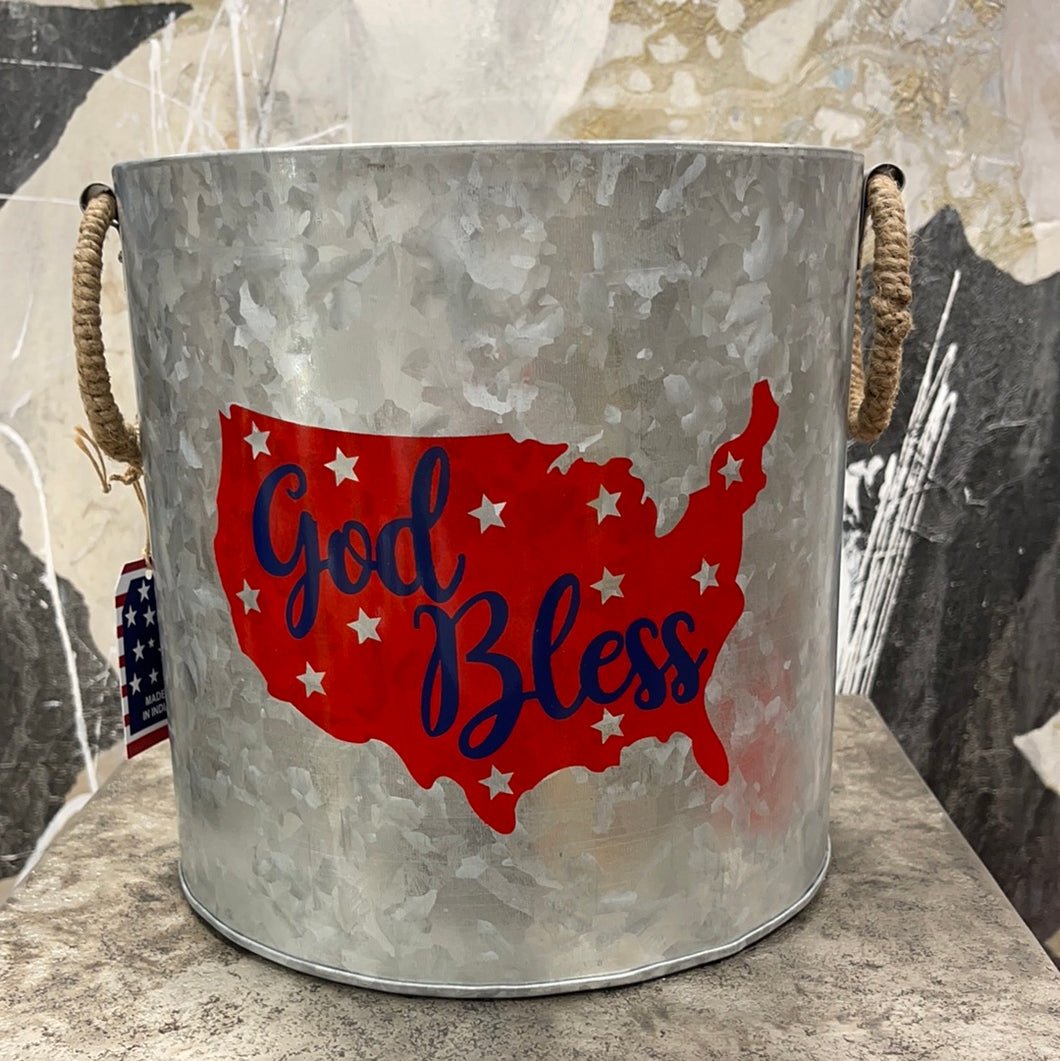 “God Bess USA” ice bucket