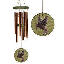 Load image into Gallery viewer, Green Hummingbird Wind Chime
