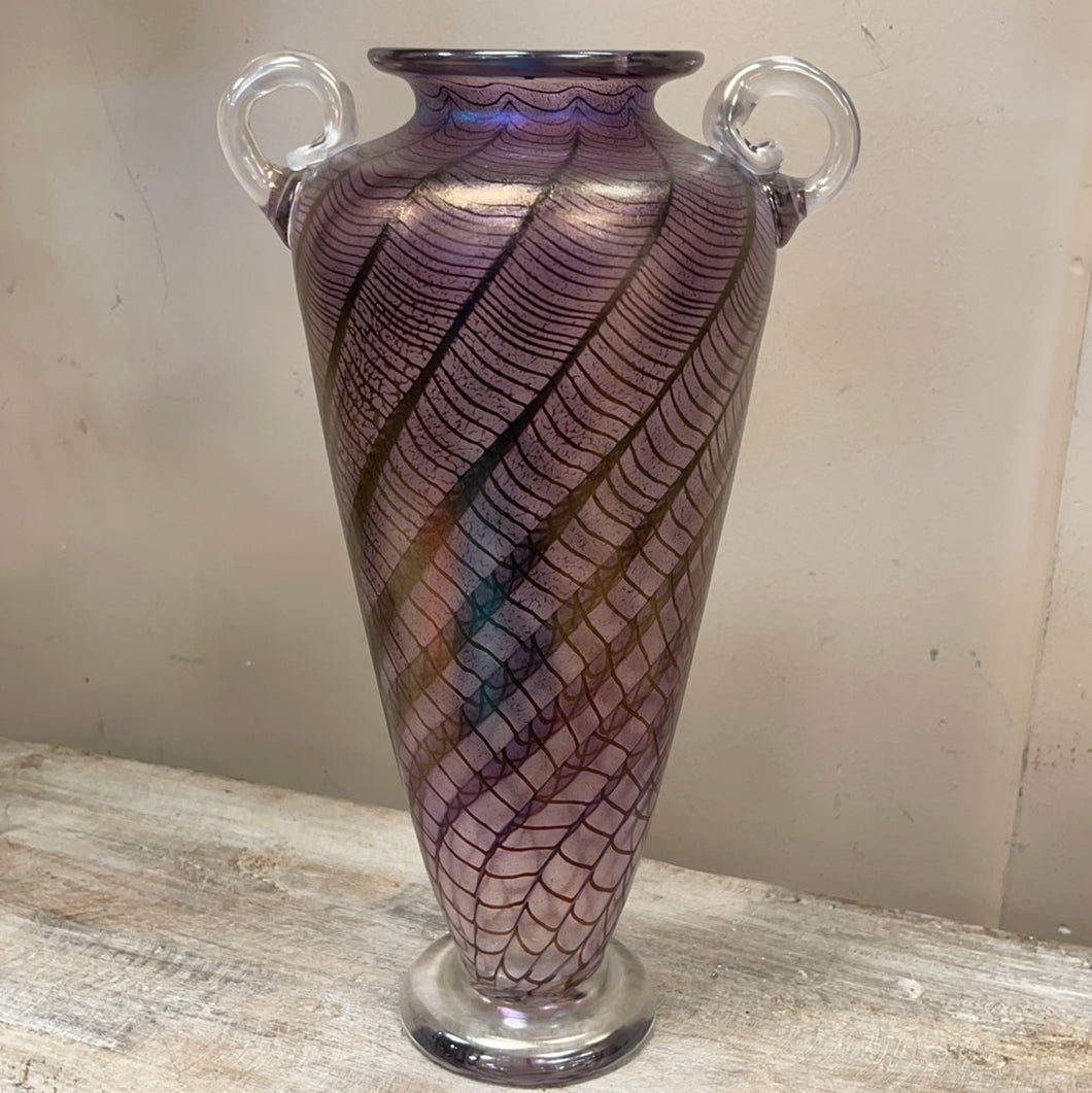 Artistic Purple Vase