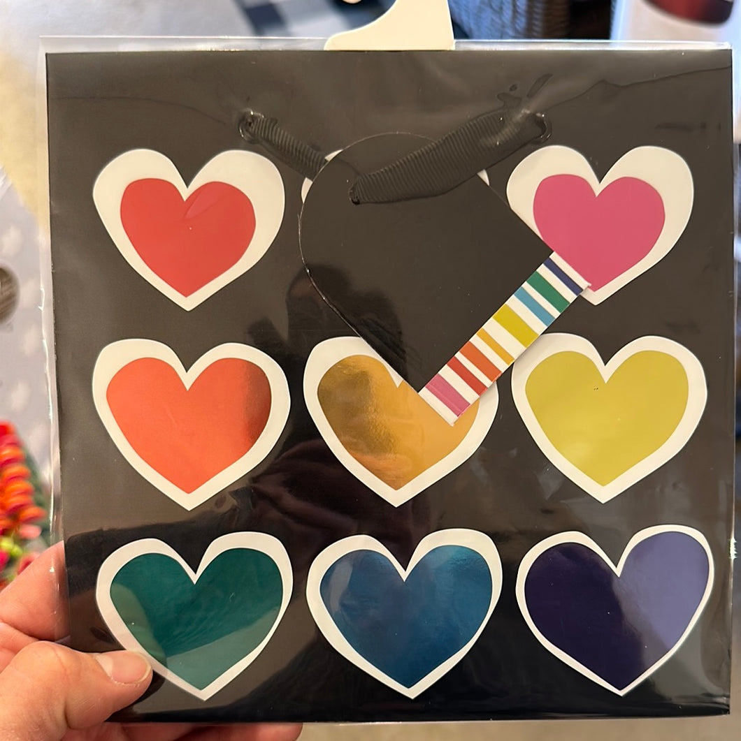 Rainbow Hearts Bag