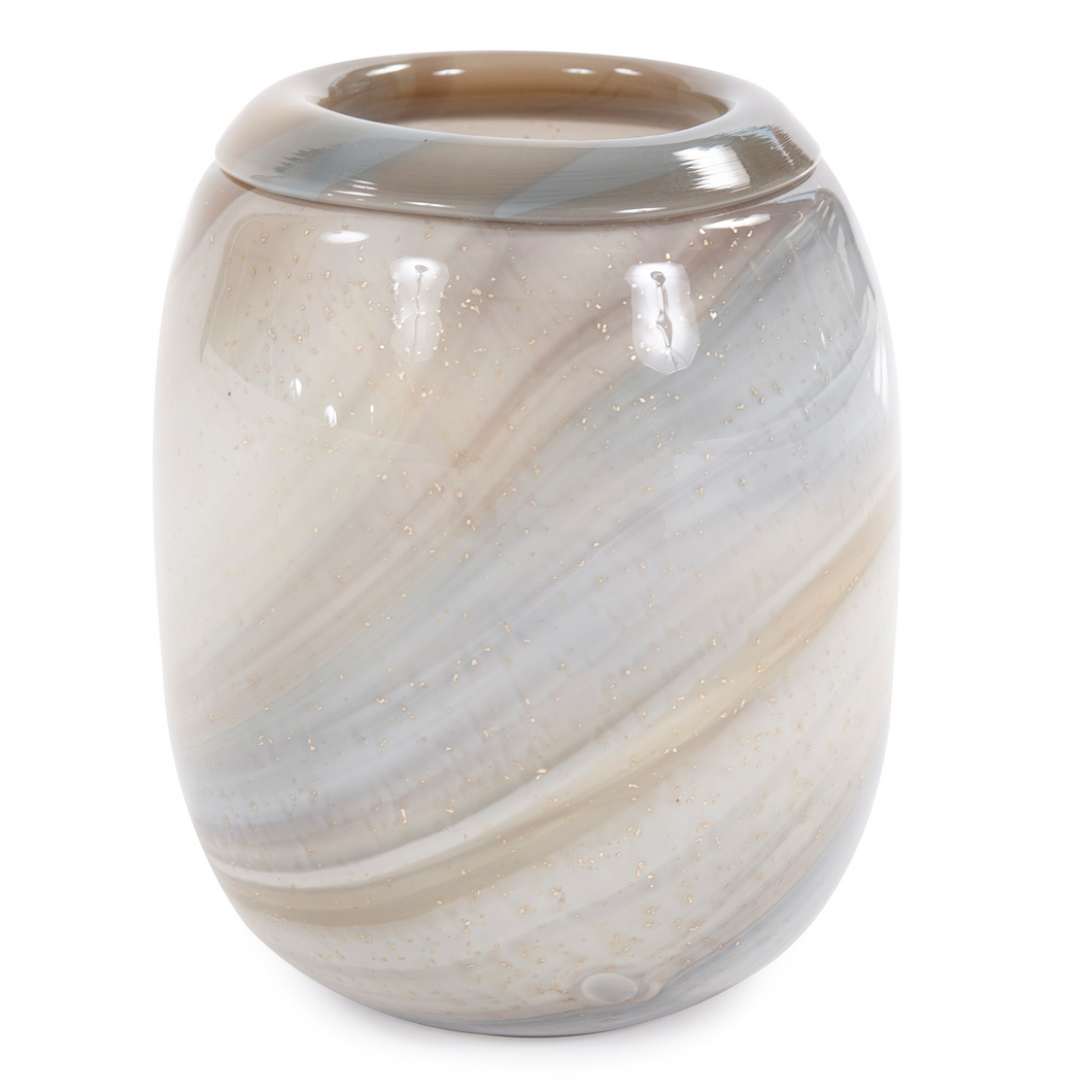 Sand Art Glass Vase