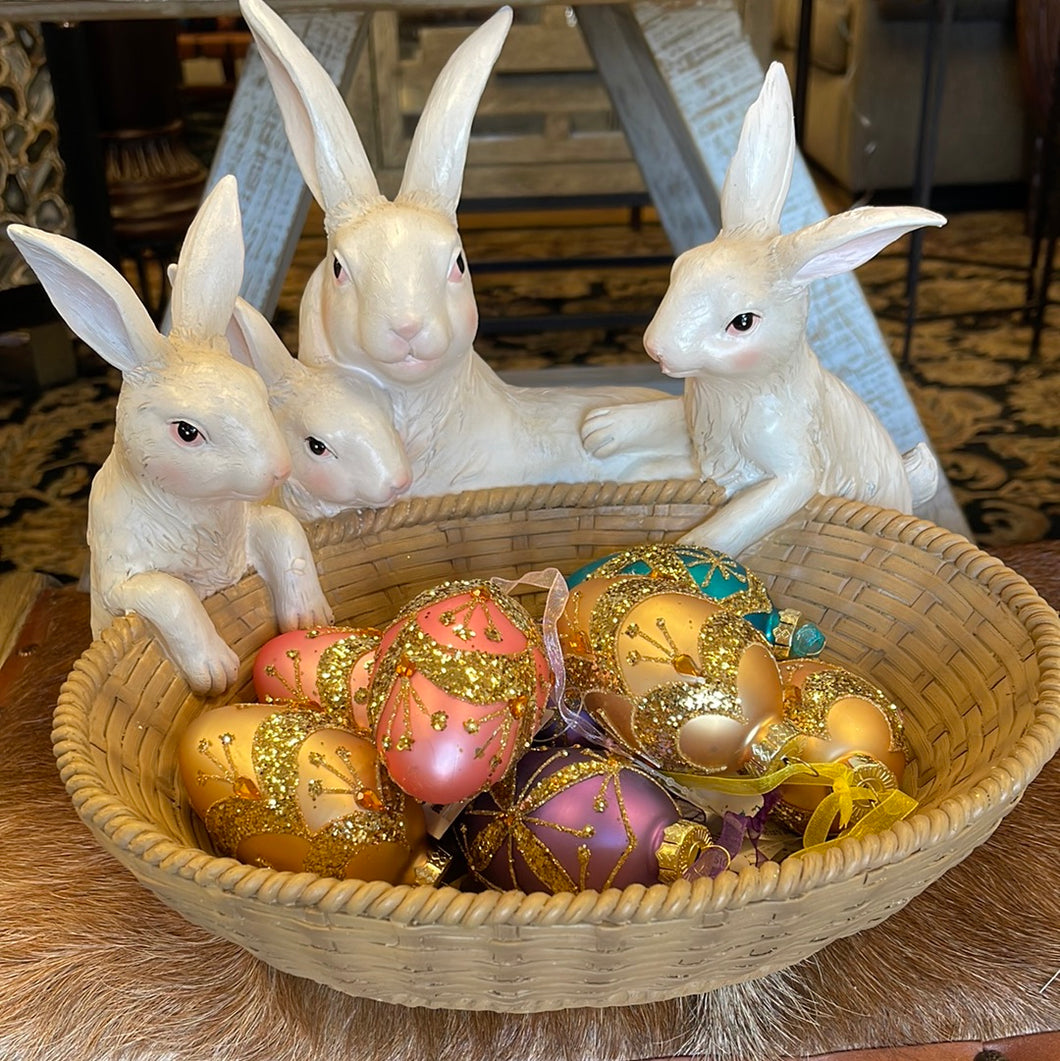Bunnies with Basket