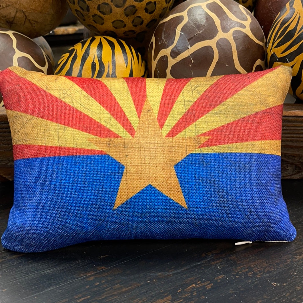 Arizona Flag Lumbar Pillow