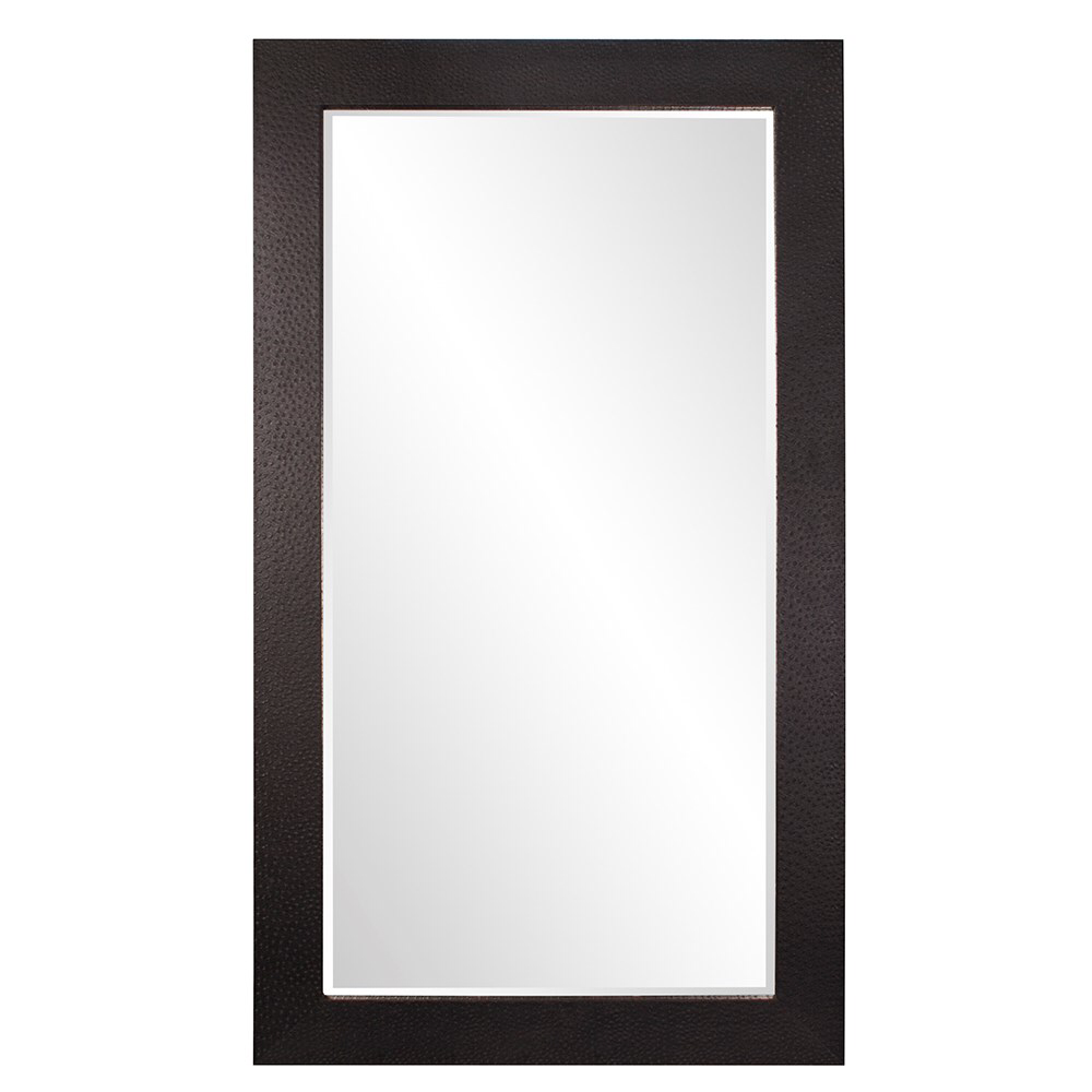 Oversized Ostrich Leather Mirror