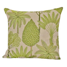 Load image into Gallery viewer, Majorelle Botanical Embroidered Pillow
