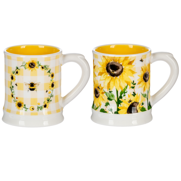 Sunflower & Bee Mug