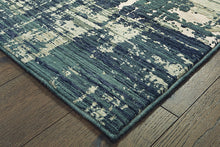 Load image into Gallery viewer, Montage Navy/ Blue Rug 2&#39; x 3&#39;
