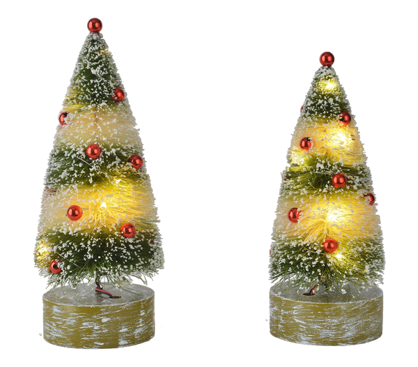 LED Light Up Holiday Trees (Set)