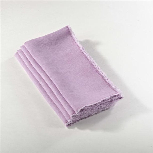Lavender linen napkins set of 4 (6244701372614)