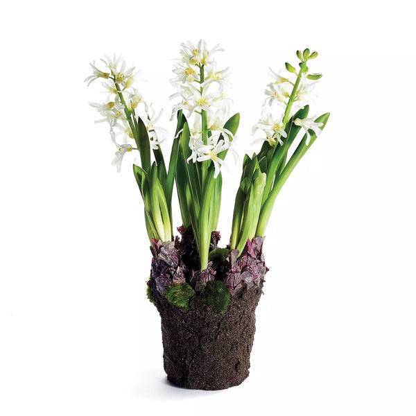 Hyacinth Drop-in (16.5 in) White