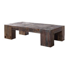 Load image into Gallery viewer, Reclaimed Boat Wood Coffee Table
