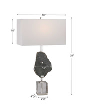Load image into Gallery viewer, Agate Gray Table Lamp
