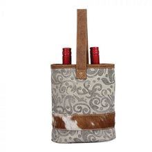 Load image into Gallery viewer, This is perfect two bottle wine carrier bag.Size: 10&quot; x 10.5&quot; (6252231786694)
