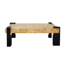 Load image into Gallery viewer, Burl Wood Coffee/End Table Living Natural Collection
