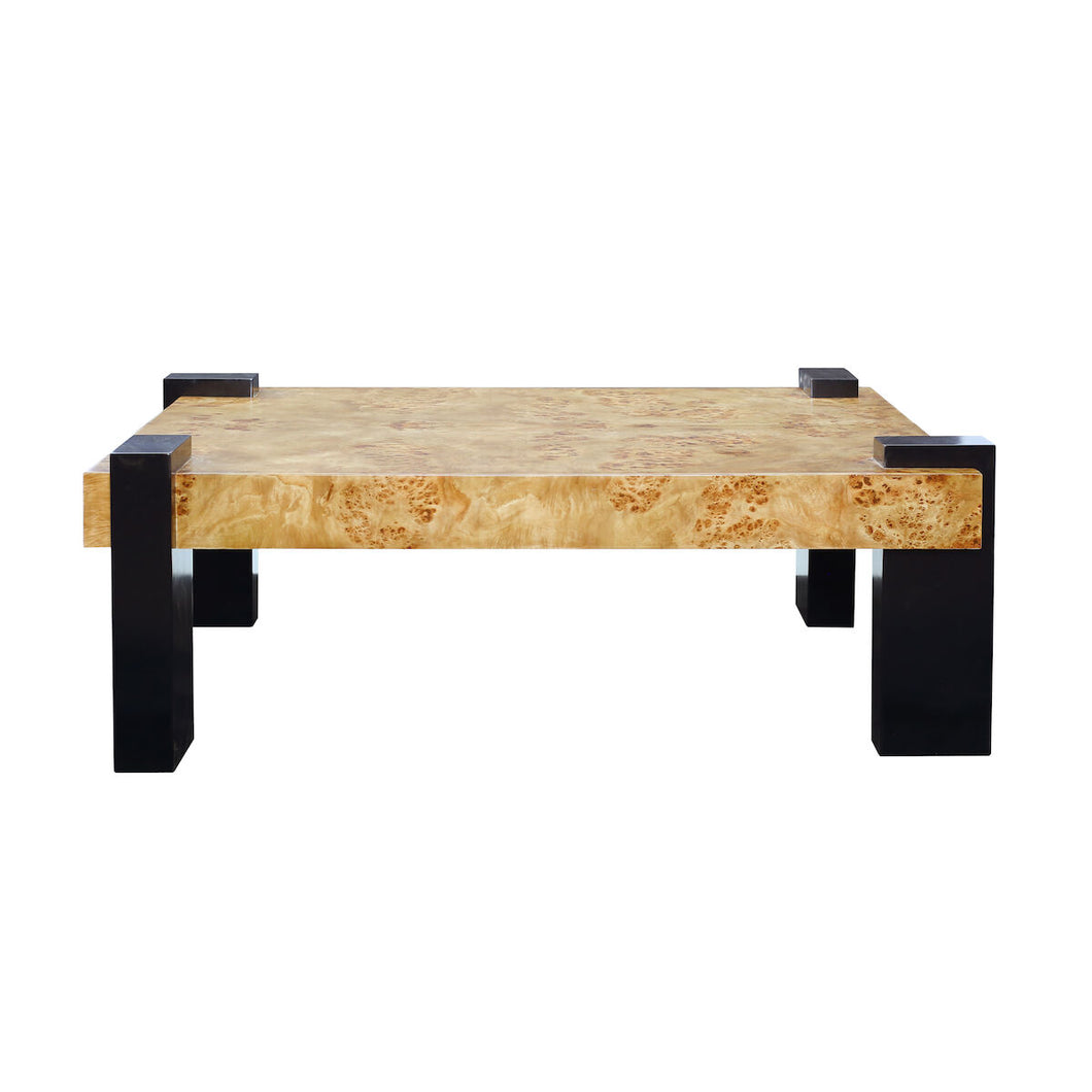 Burl Wood Coffee/End Table Living Natural Collection