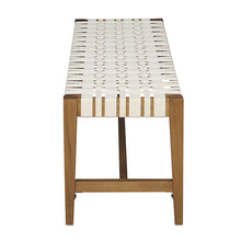 Load image into Gallery viewer, Causeway Bench Natural w/ Fabric Webbing Collection
